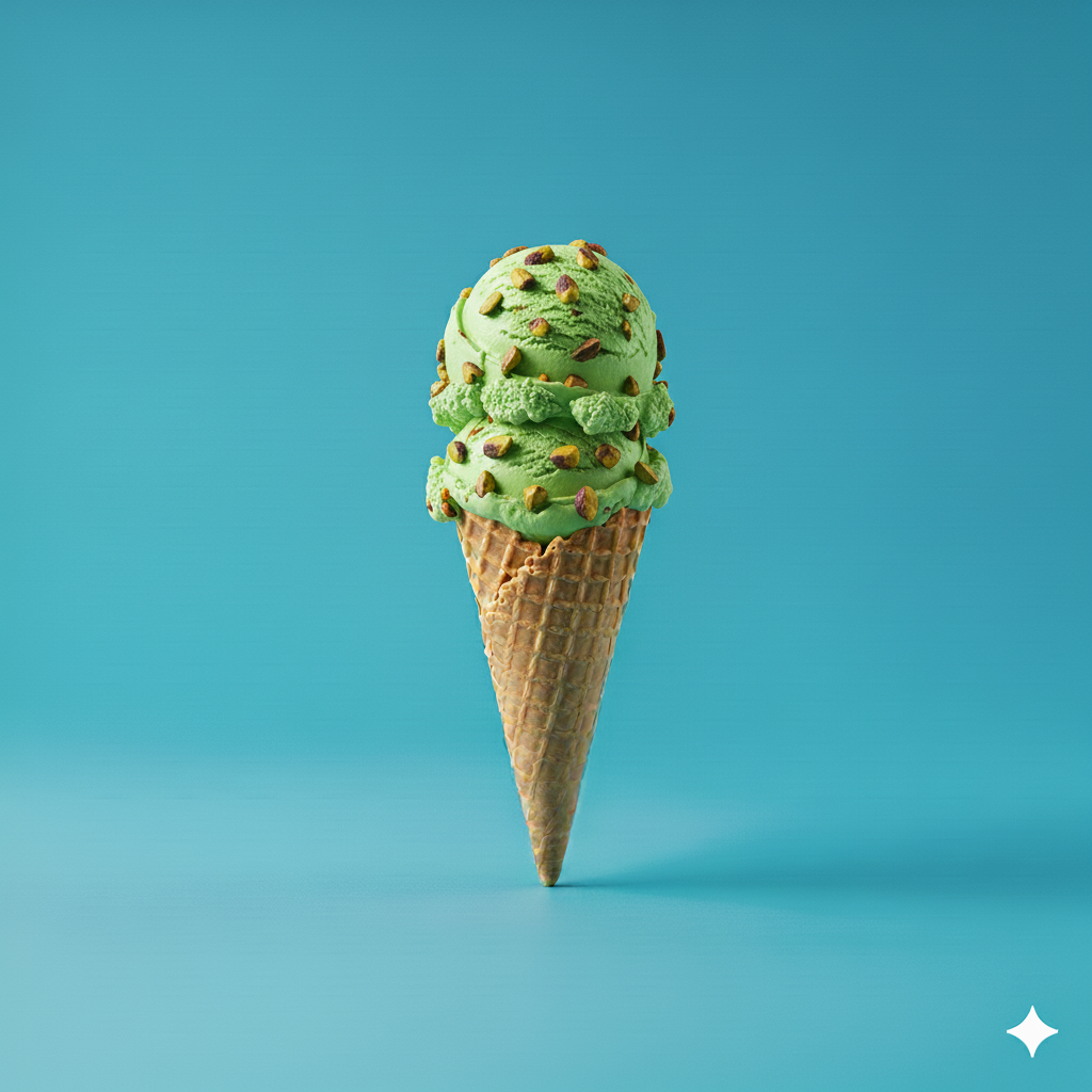 Helado Pistache